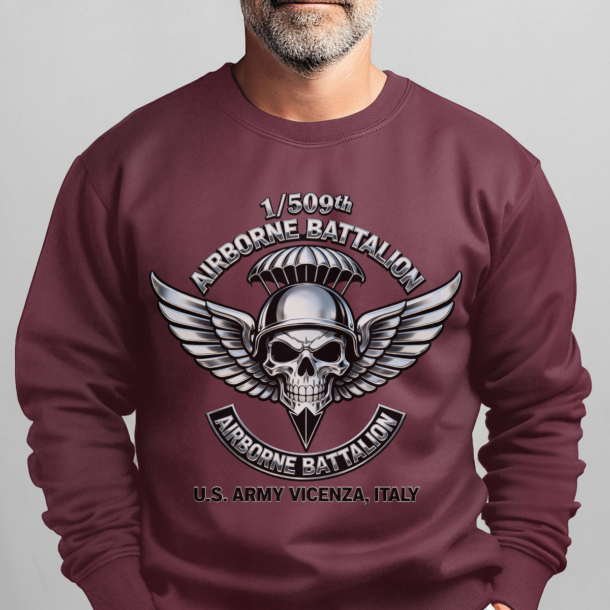1/509th Airborne Battalion US Army Sweatshirt product image 14
