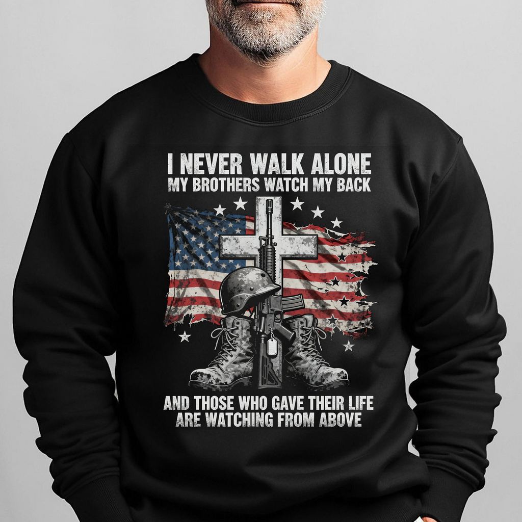 I Never Walk Alone My Brothers Watch My Back Those Who Gave product image 6