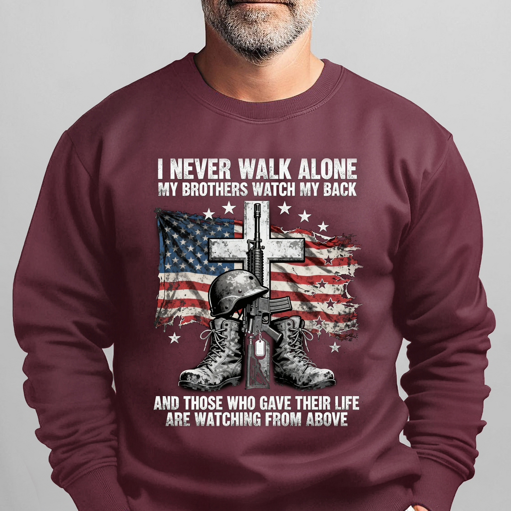 I Never Walk Alone My Brothers Watch My Back Those Who Gave product image 14