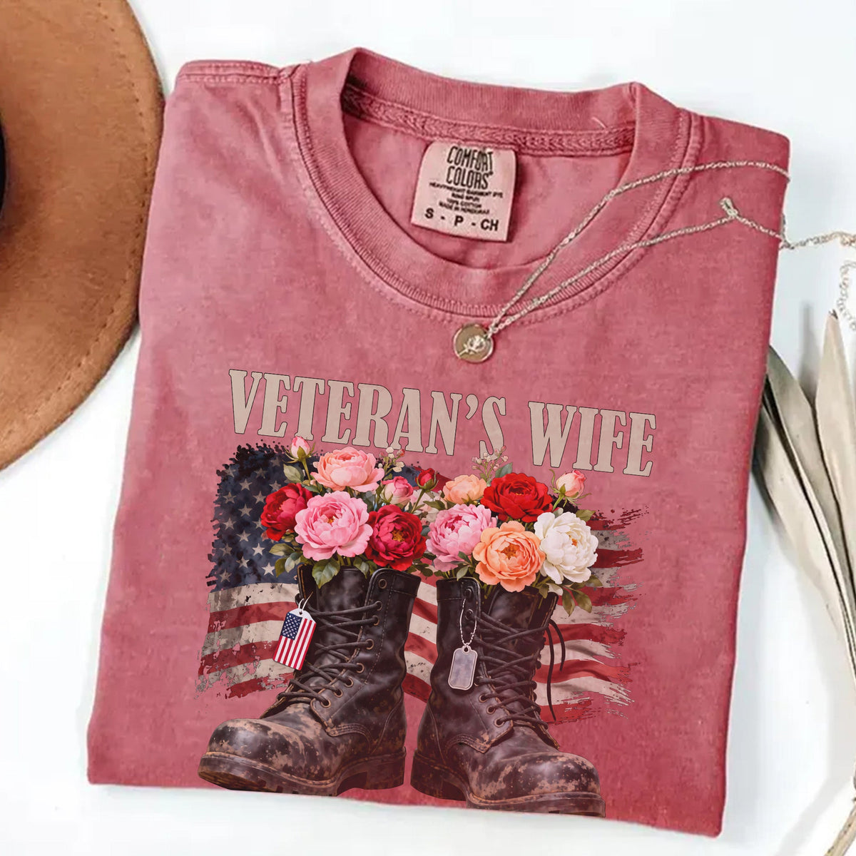 Married My Hero Comfort Colors T-Shirt product image 10
