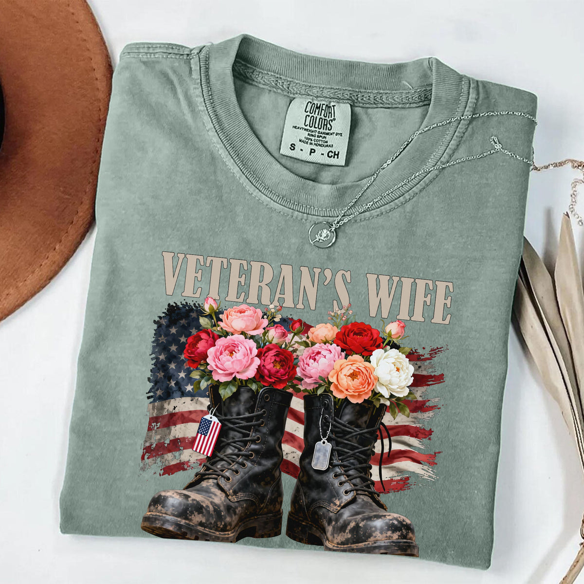 Married My Hero Comfort Colors T-Shirt product image 8