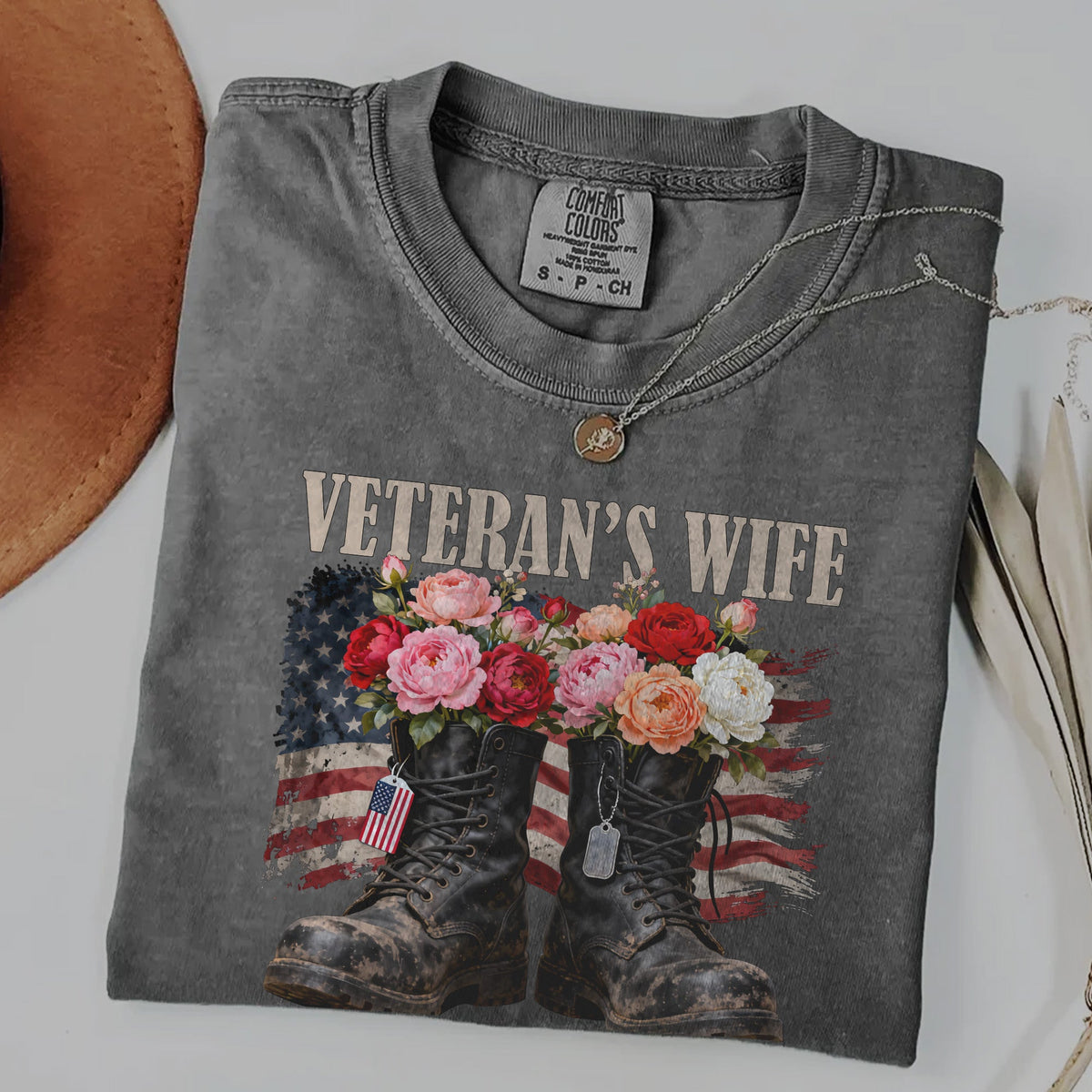 Married My Hero Comfort Colors T-Shirt product image 6