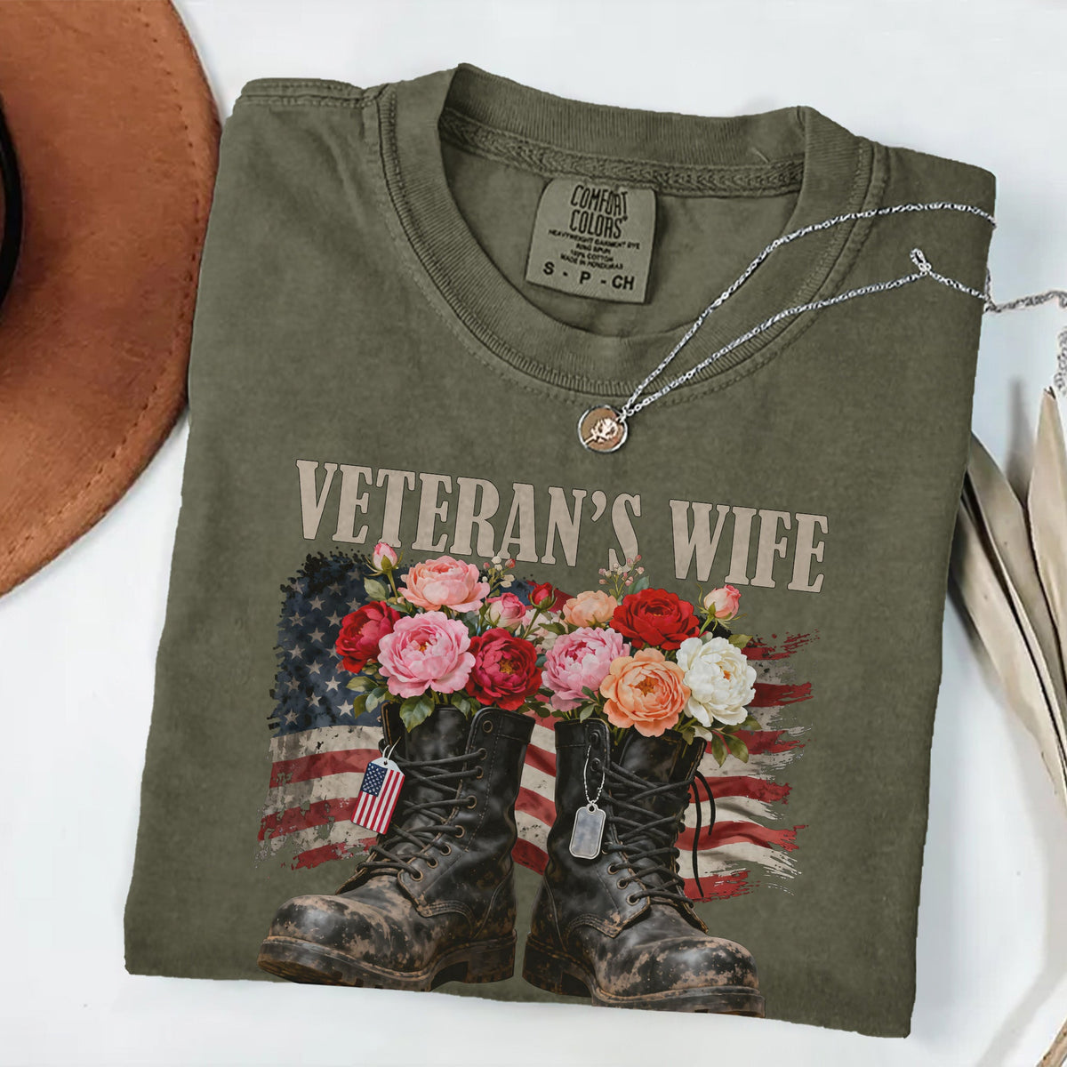 Married My Hero Comfort Colors T-Shirt product image 12