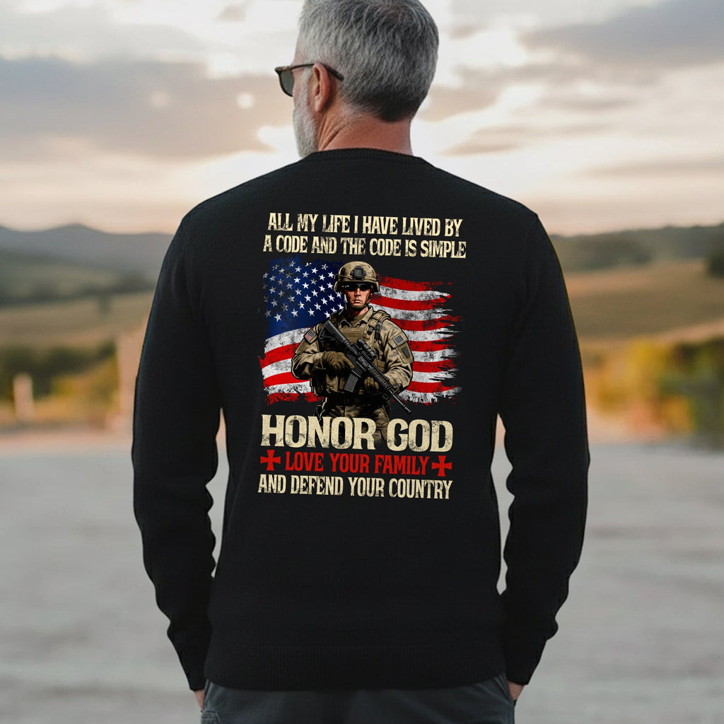All My Life I Lived by a Simple Code Sweatshirt product image 3