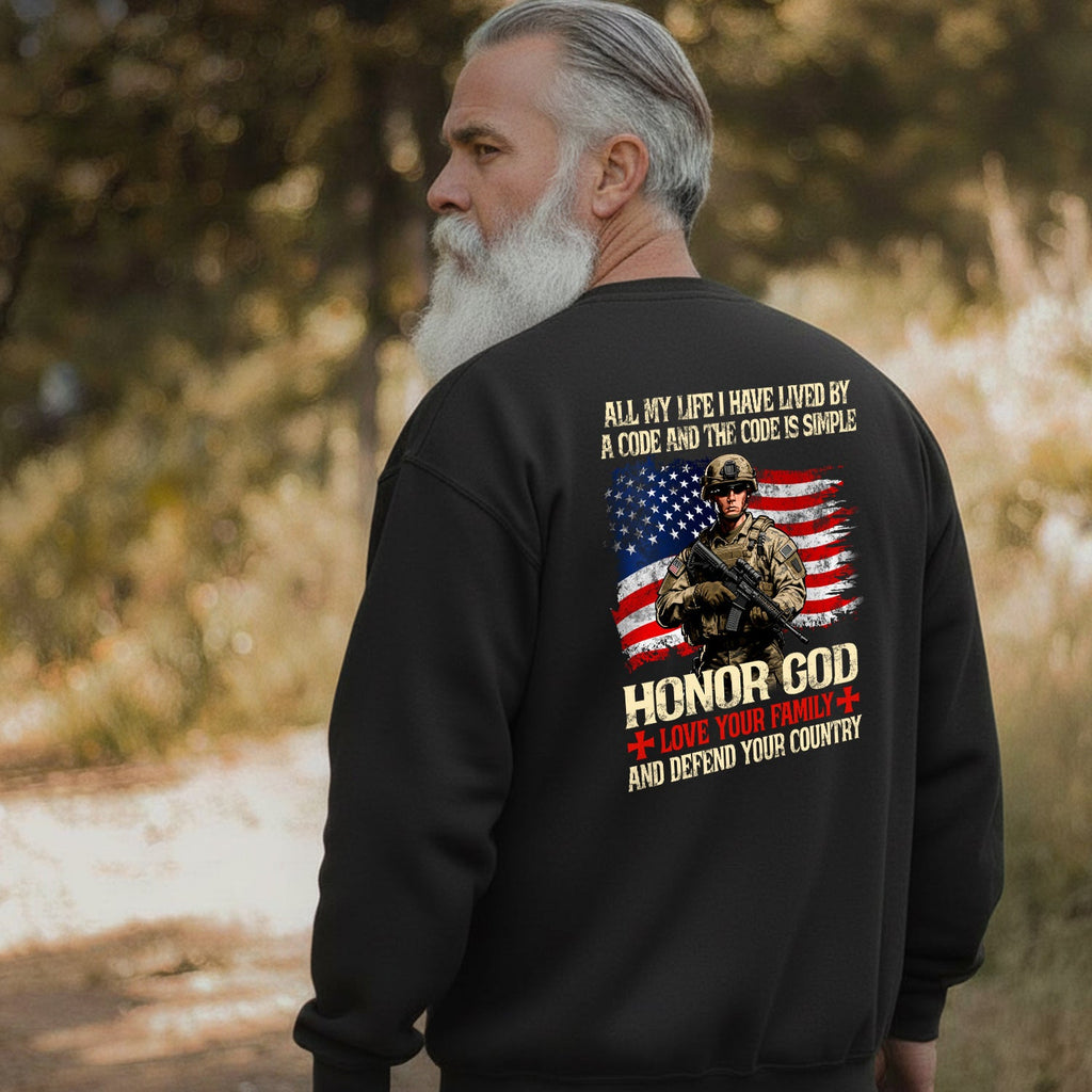 All My Life I Lived by a Simple Code Sweatshirt product image 5