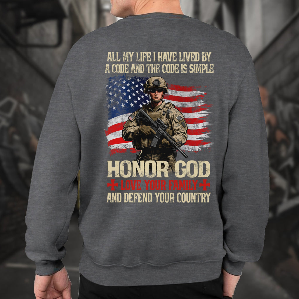 All My Life I Lived by a Simple Code Sweatshirt product image 7