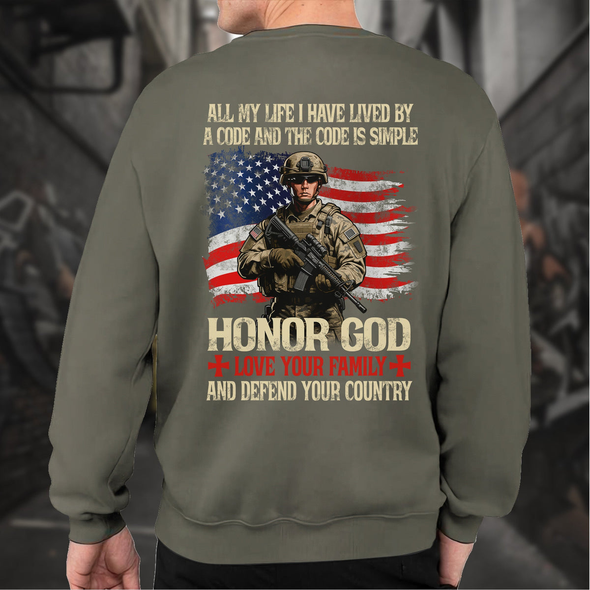 All My Life I Lived by a Simple Code Sweatshirt product image 10