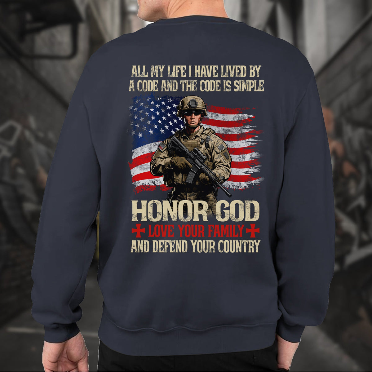 All My Life I Lived by a Simple Code Sweatshirt product image 8