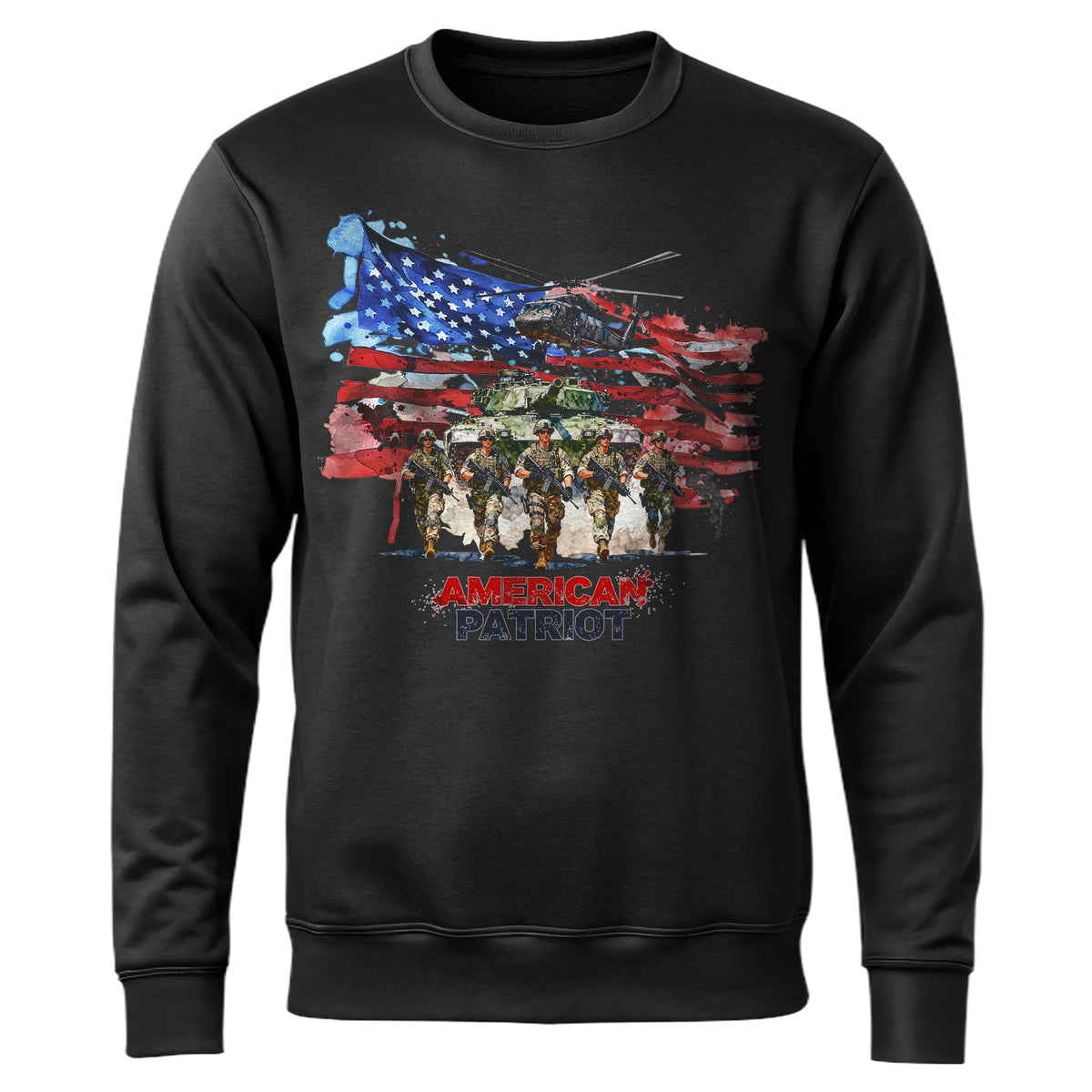 American Patriot Military Veteran Honor Sweatshirt product image 1