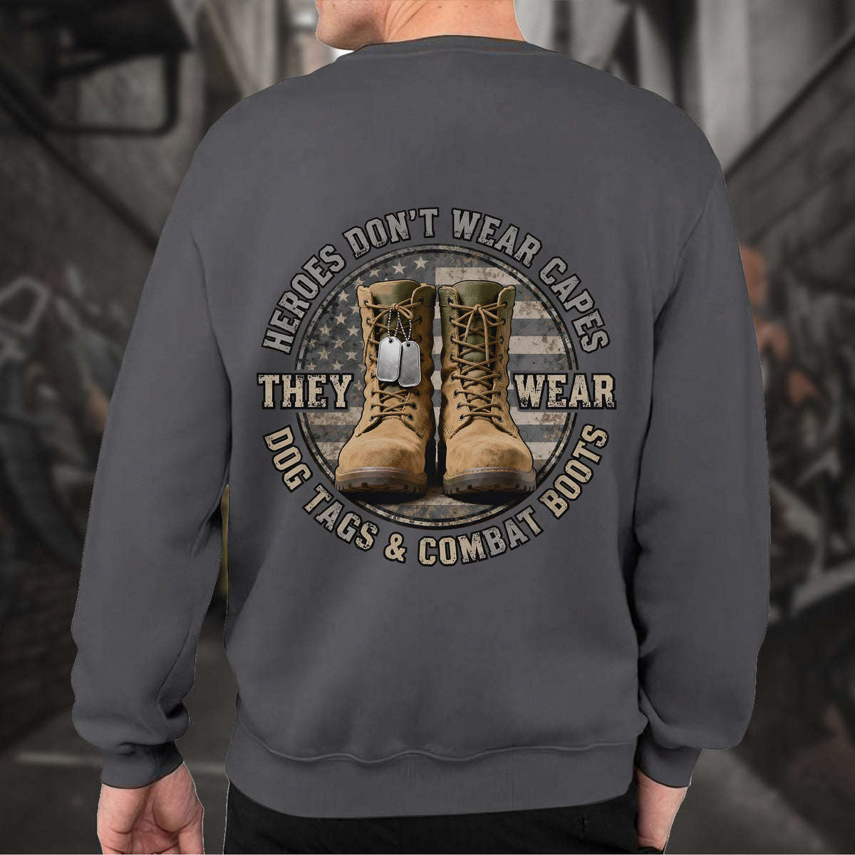 Heroes Don’t Wear Capes They Dog Sweatshirt product image 9