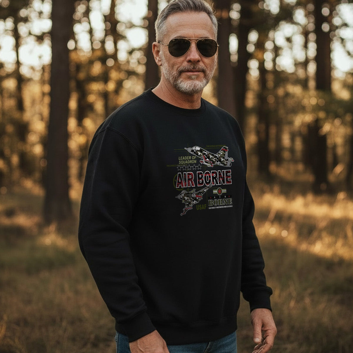 USAF Shield of Freedom Squadron Sweatshirt product image 3
