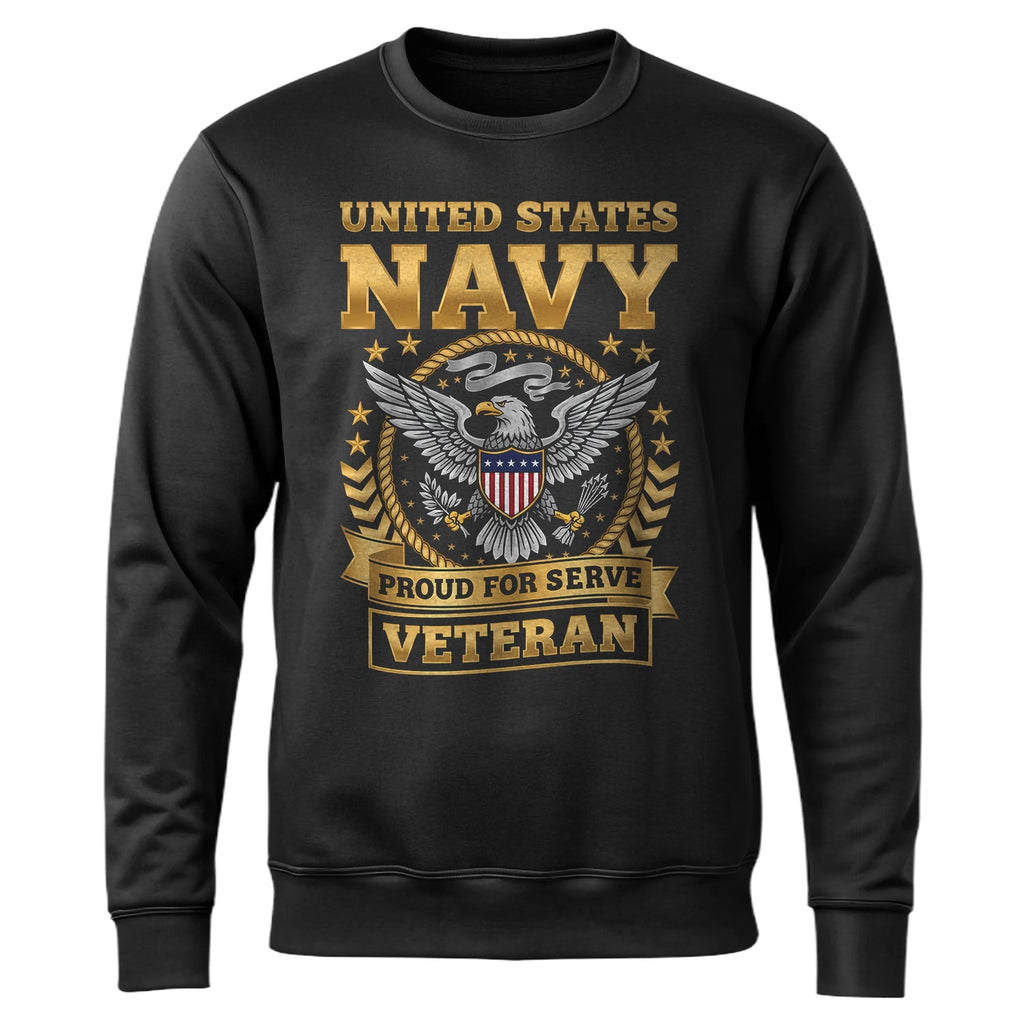 United States Navy Proud to Serve Sweatshirt product image 1