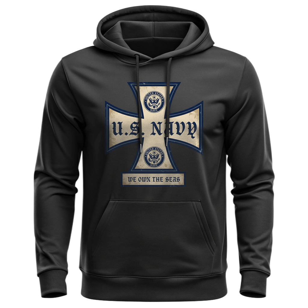 We Own the Seas with Navy Pride Hoodie product image 1
