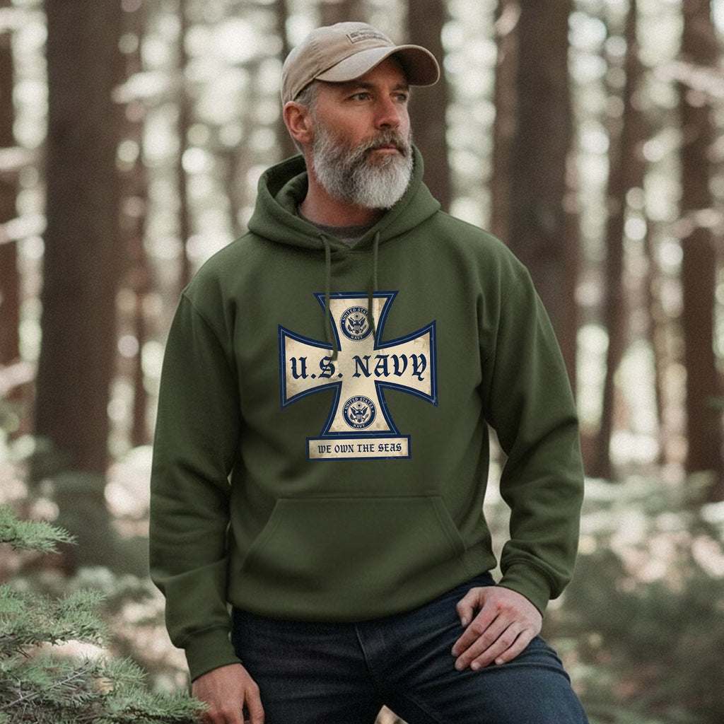 We Own the Seas with Navy Pride Hoodie product image 4