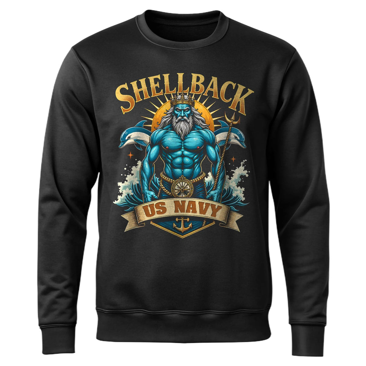 Shellback United States US Navy Sweatshirt product image 1