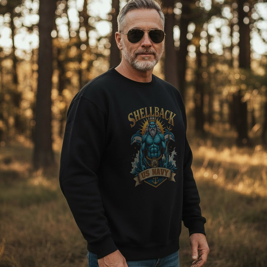 Shellback United States US Navy Sweatshirt product image 3