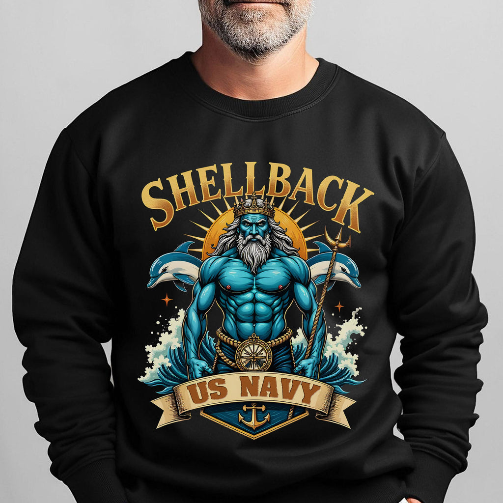 Shellback United States US Navy Sweatshirt product image 6