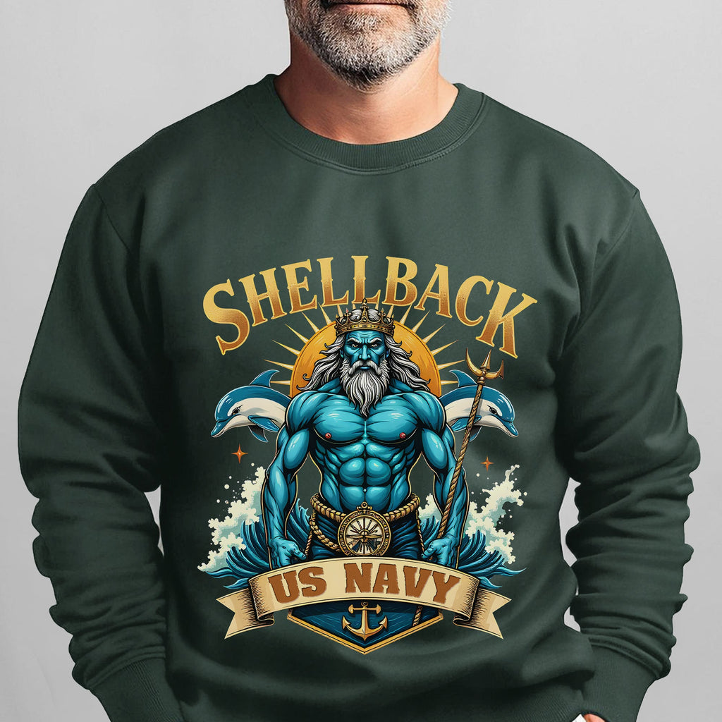 Shellback United States US Navy Sweatshirt product image 11