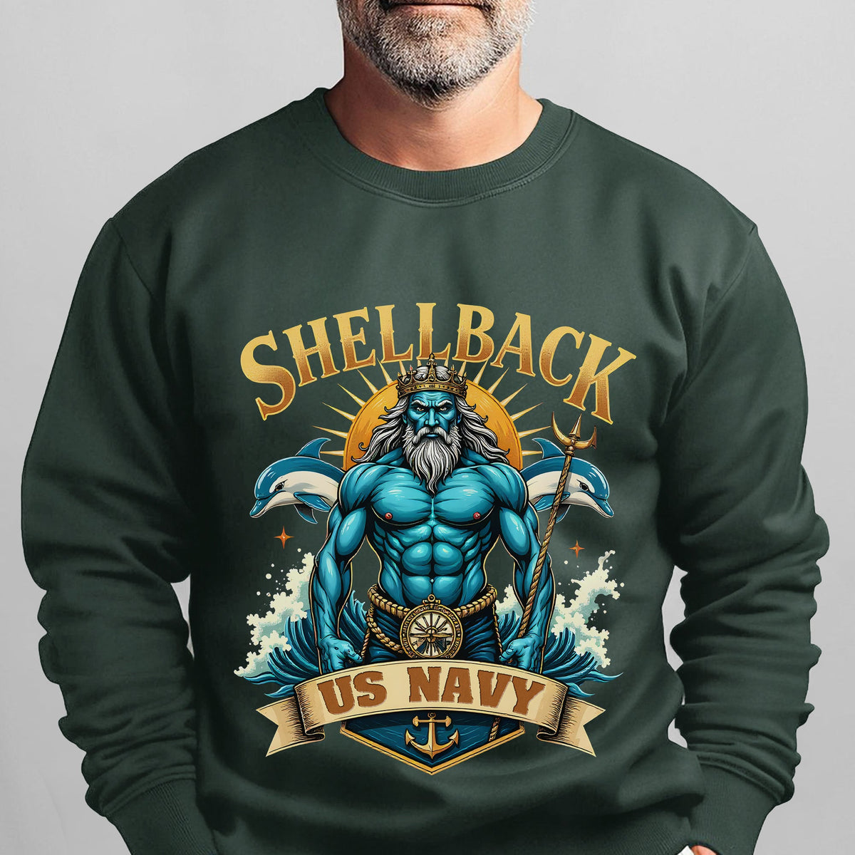 Shellback United States US Navy Sweatshirt product image 11
