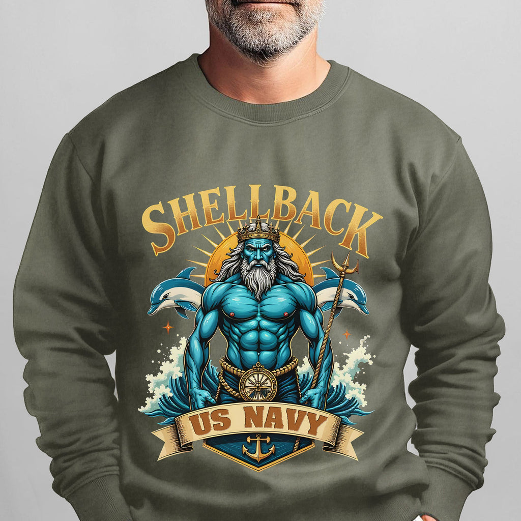 Shellback United States US Navy Sweatshirt product image 10