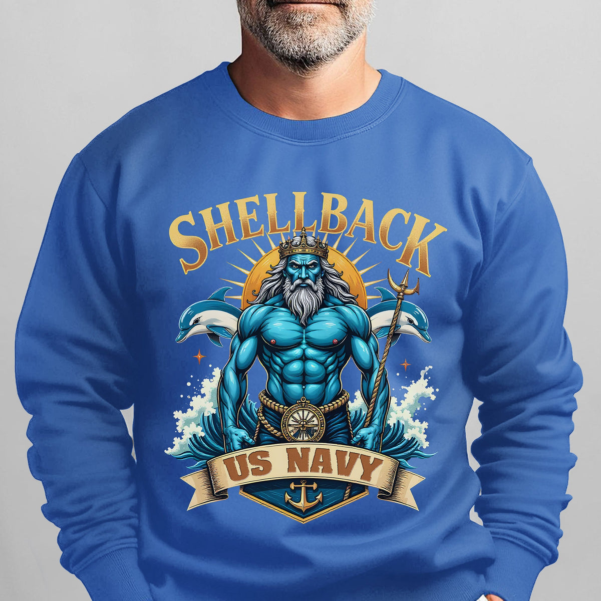 Shellback United States US Navy Sweatshirt product image 13