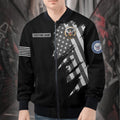 U.S. Navy Personalized All-Over Print Bomber Jacket product image 1