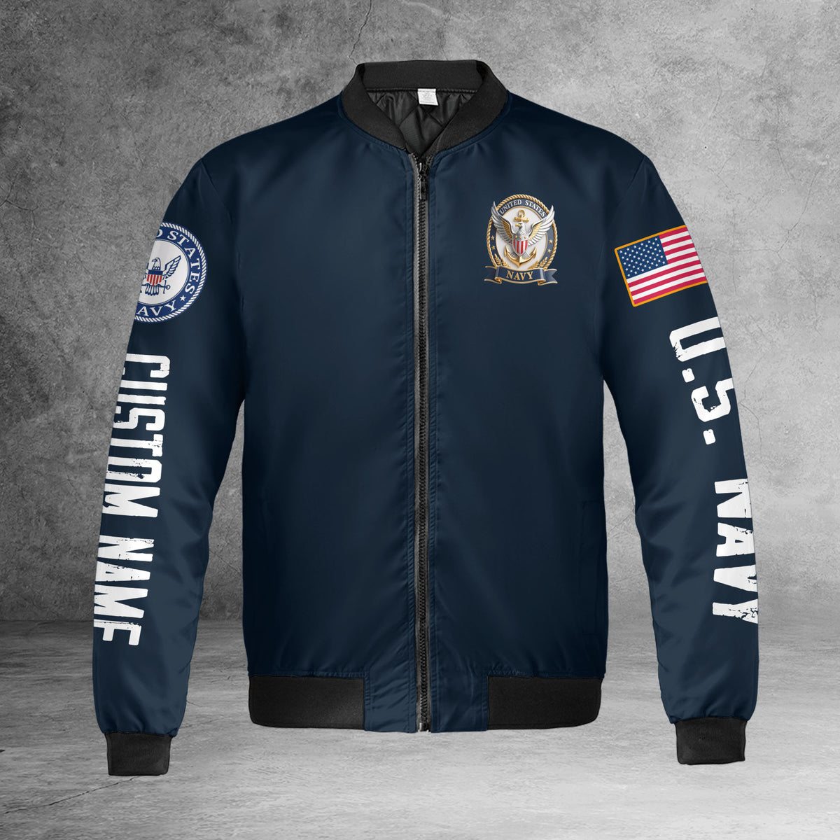 Veteran Honor Personalized All-over Print Bomber Jacket product image 6