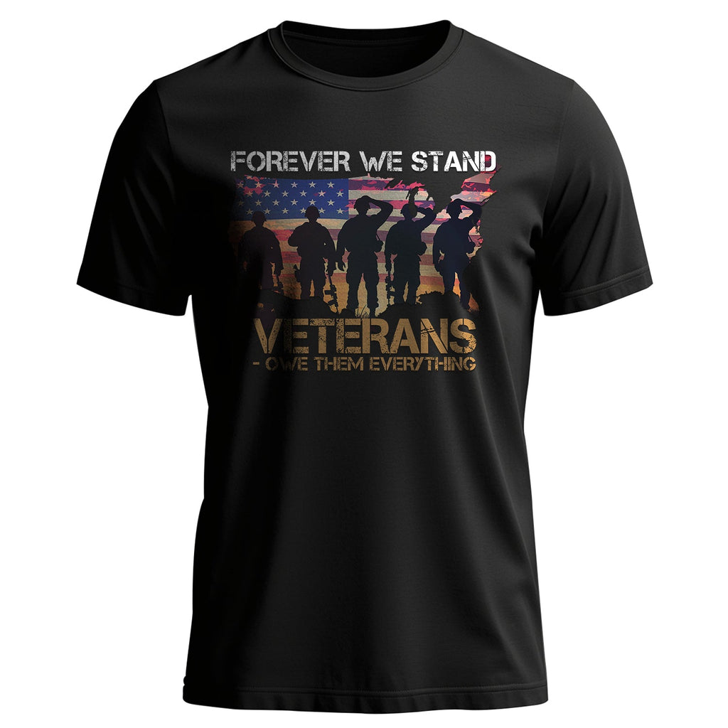 Veterans Owe Them Everything US Military T-Shirt product image 1