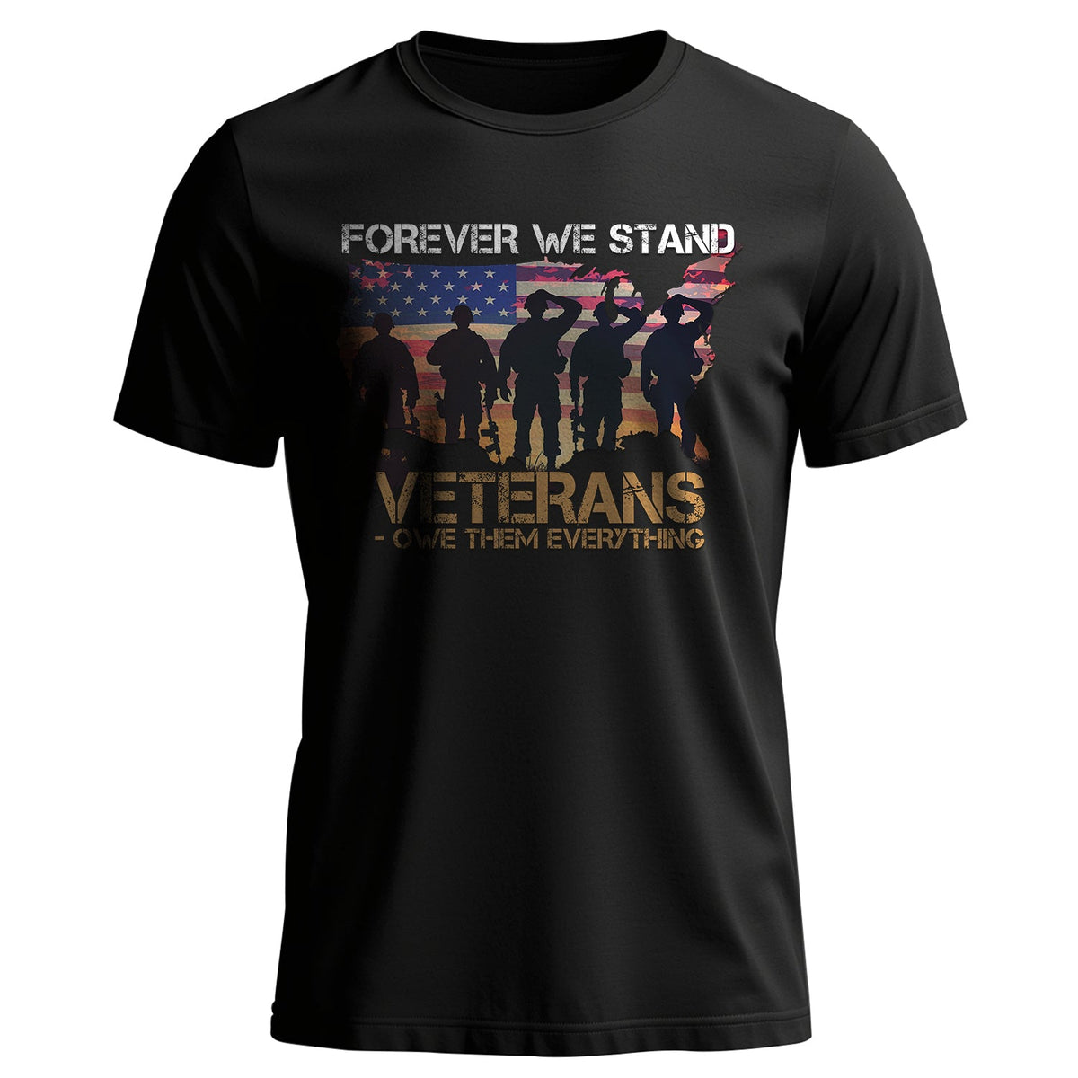 Veterans Owe Them Everything US Military T-Shirt product image 1
