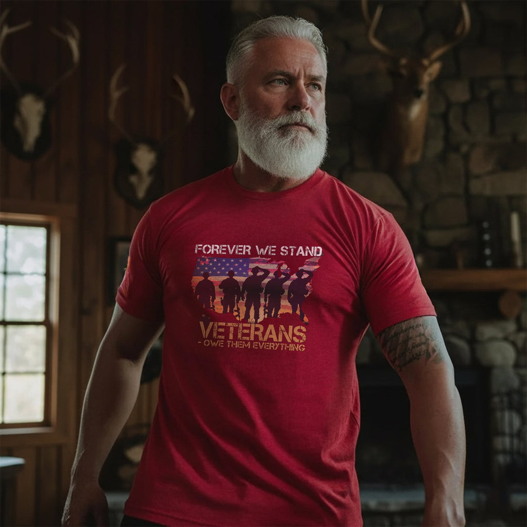 Veterans Owe Them Everything US Military T-Shirt product image 2