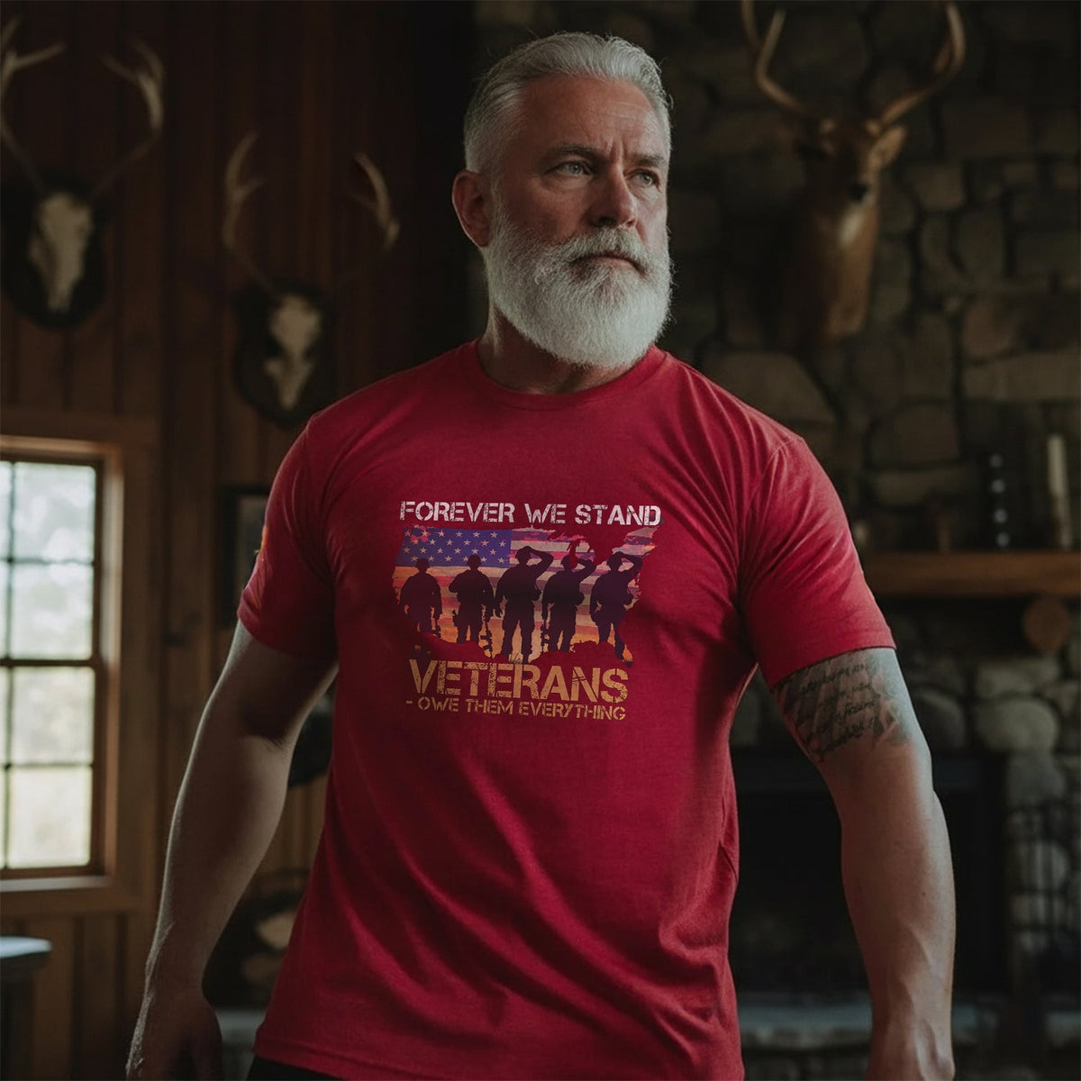 Veterans Owe Them Everything US Military T-Shirt product image 2