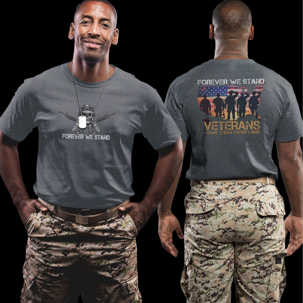 Veterans Owe Them Everything US Military T-Shirt product image 13
