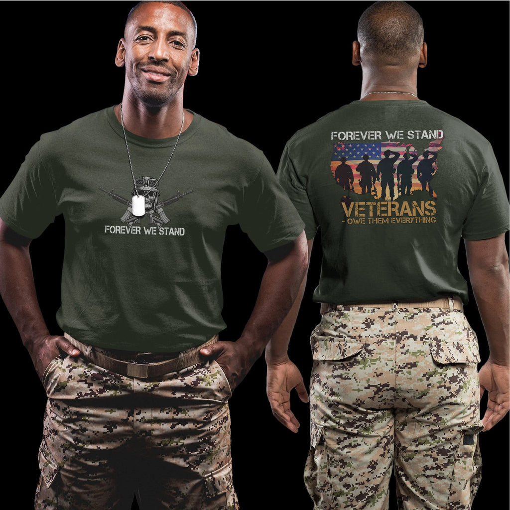 Veterans Owe Them Everything US Military T-Shirt product image 7