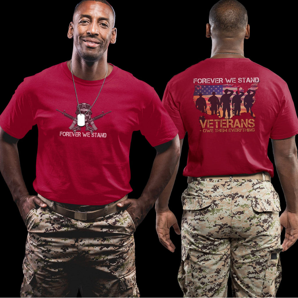 Veterans Owe Them Everything US Military T-Shirt product image 9