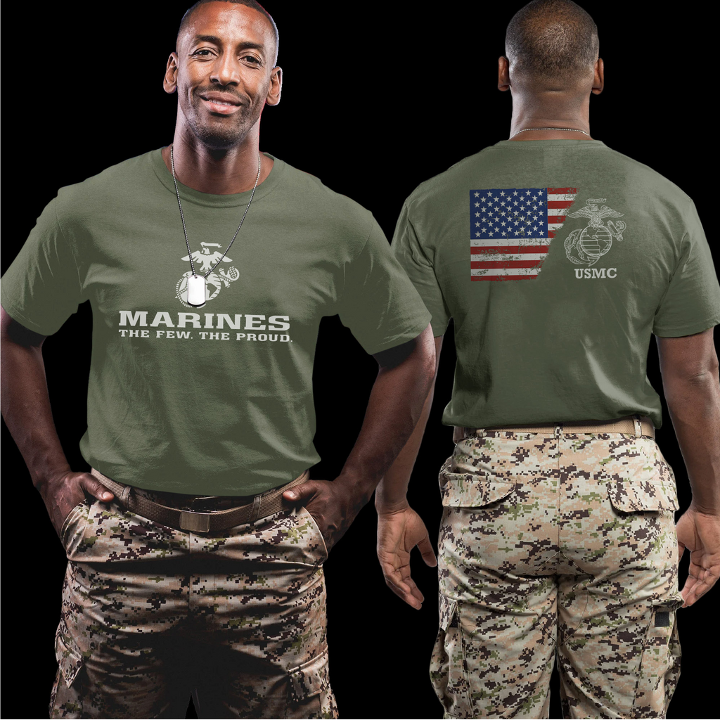 Marines The Few Proud US Military T-Shirt product image 10