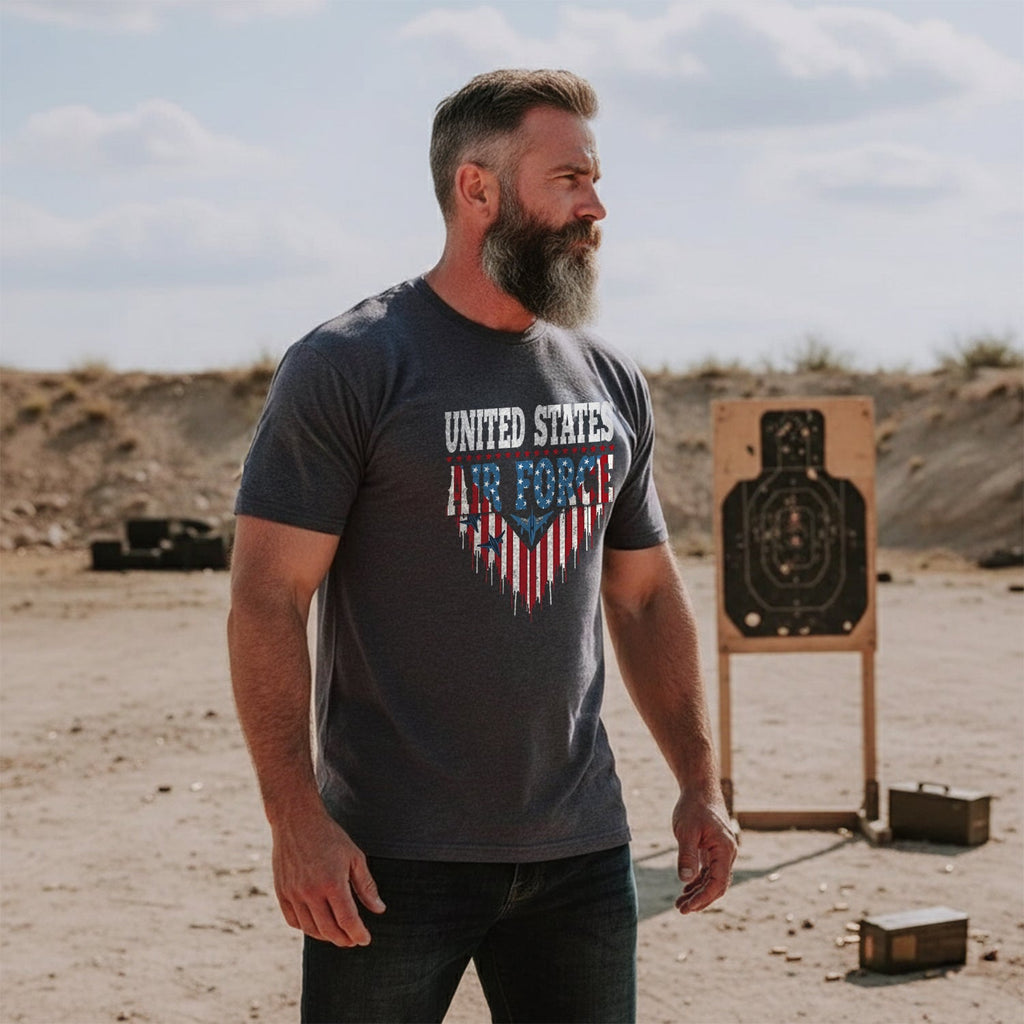 United States Air Force Military Veteran T-Shirt product image 3