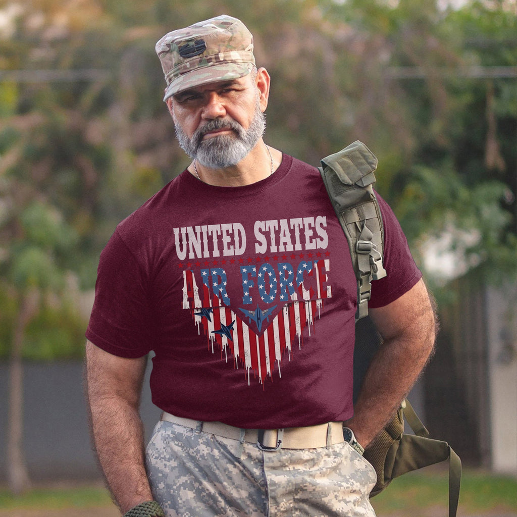 United States Air Force Military Veteran T-Shirt product image 11