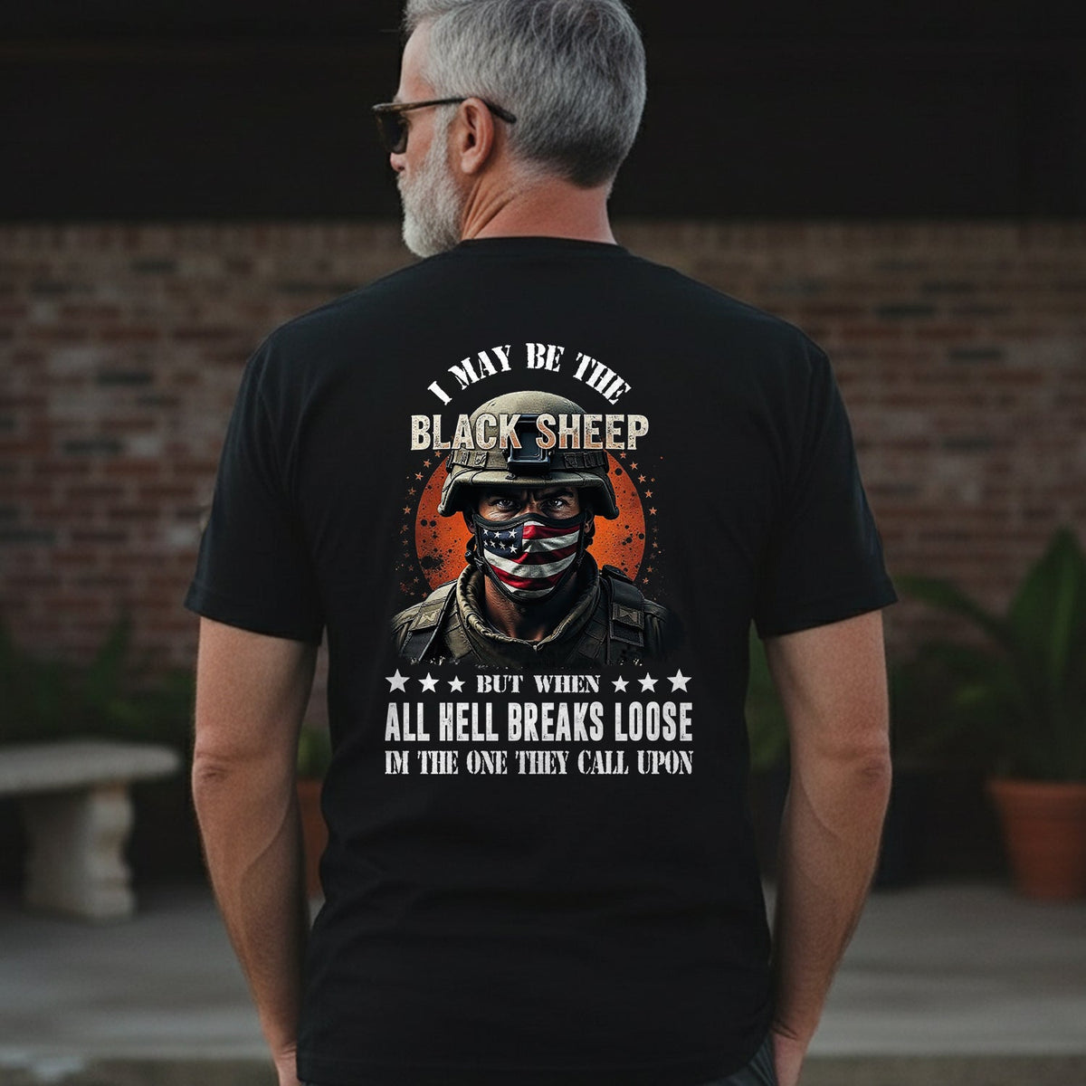 I May Be the Black Sheep but When All Hell T-Shirt product image 3