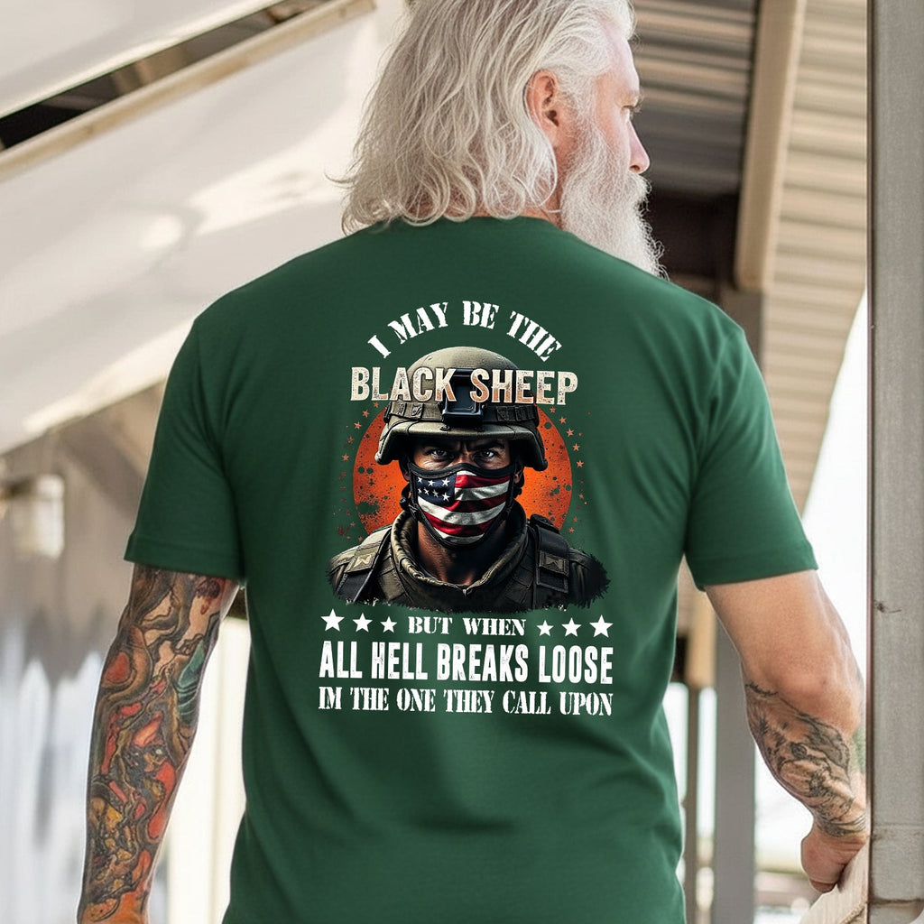 I May Be the Black Sheep but When All Hell T-Shirt product image 5