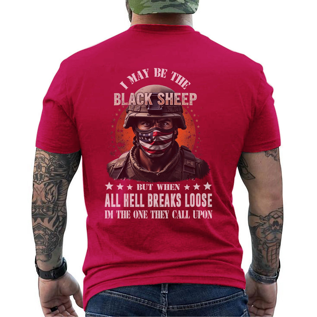 I May Be the Black Sheep but When All Hell T-Shirt product image 9