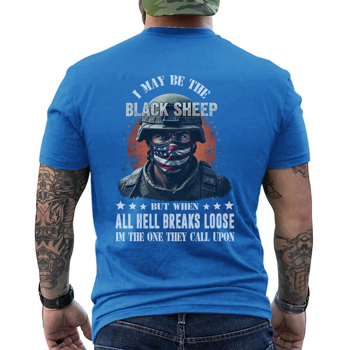 I May Be the Black Sheep but When All Hell T-Shirt product image 10