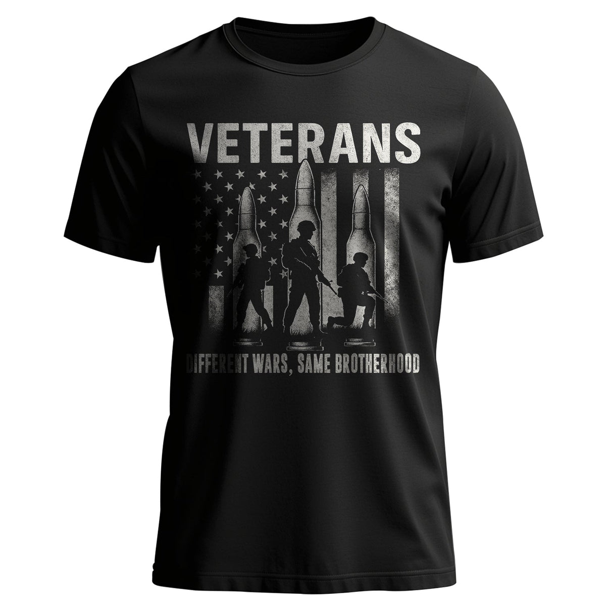 US Army Different Wars Same Brotherhood T-Shirt product image 1