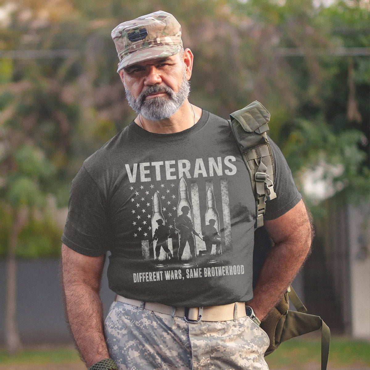US Army Different Wars Same Brotherhood T-Shirt product image 15