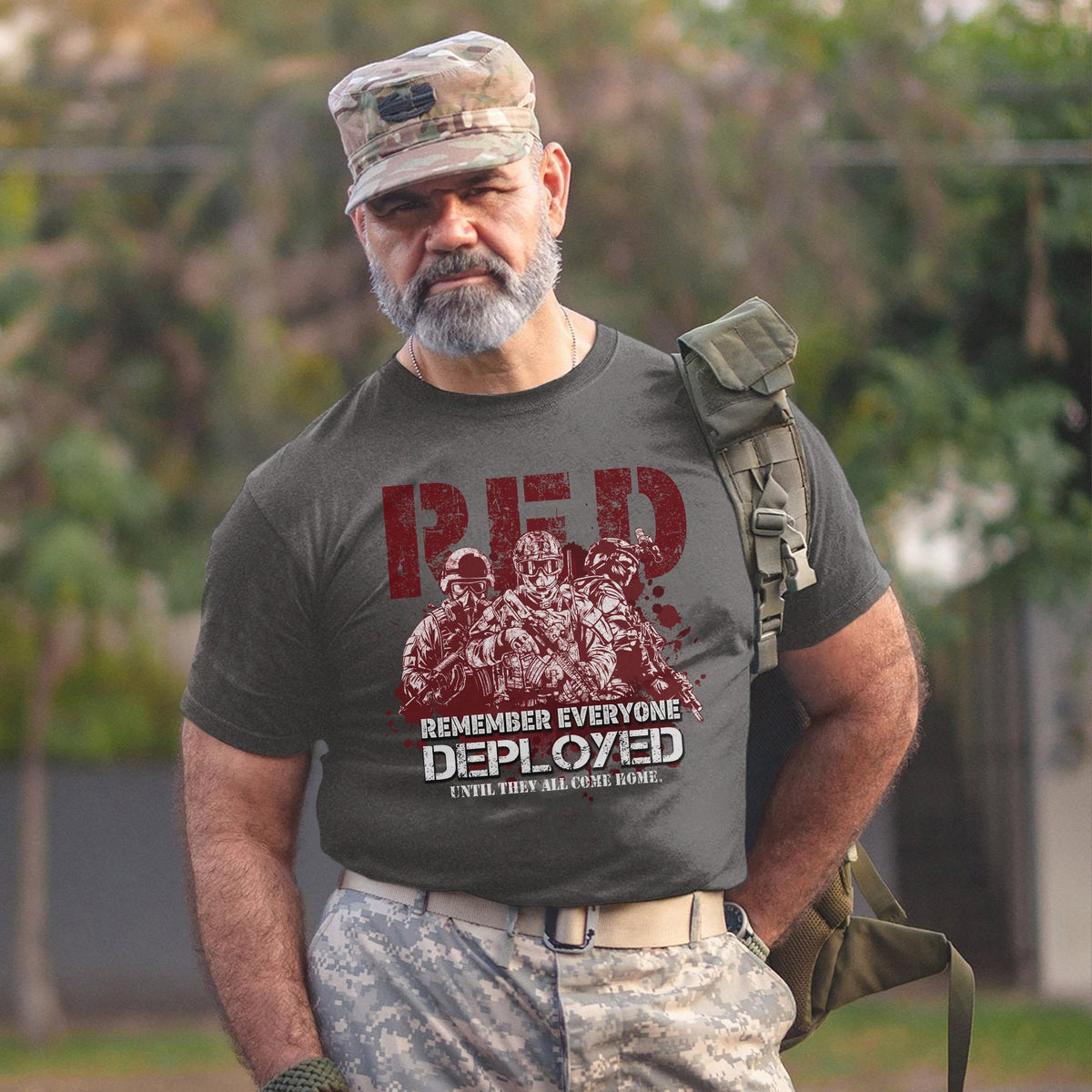 Red Friday Support Everyone Deployed T-Shirt product image 15