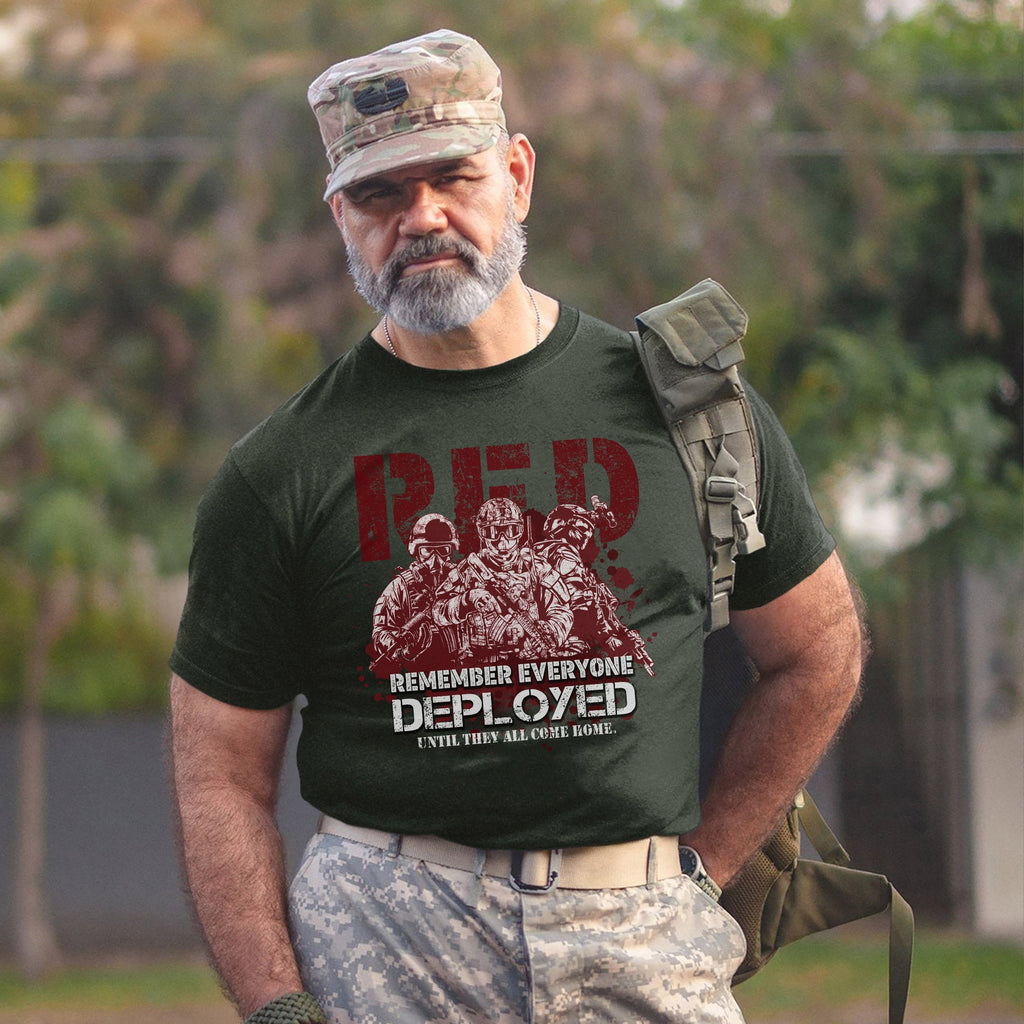 Red Friday Support Everyone Deployed T-Shirt product image 7