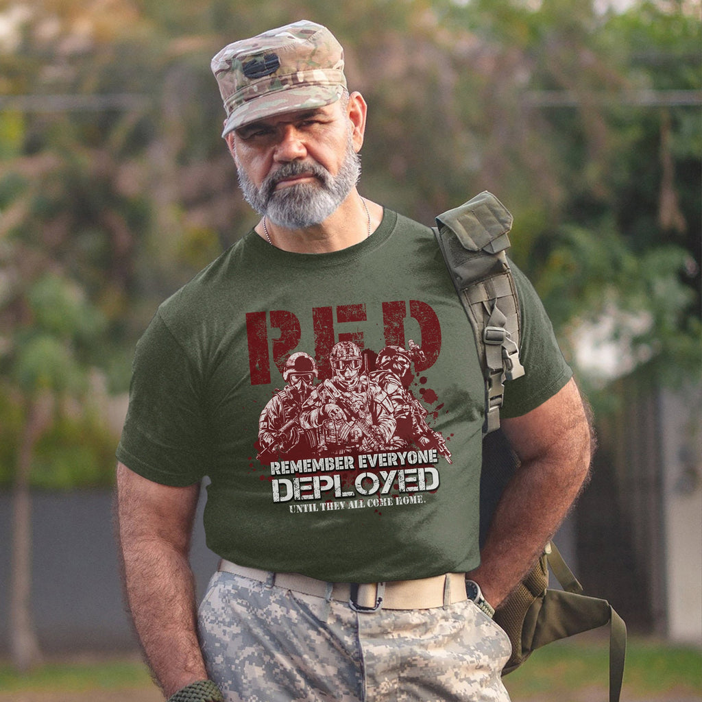Red Friday Support Everyone Deployed T-Shirt product image 6