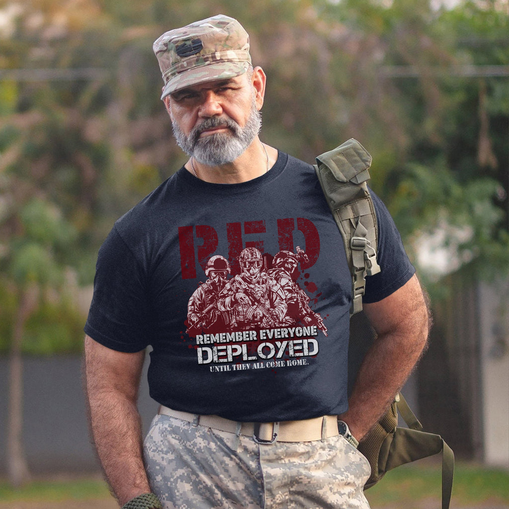 Red Friday Support Everyone Deployed T-Shirt product image 14