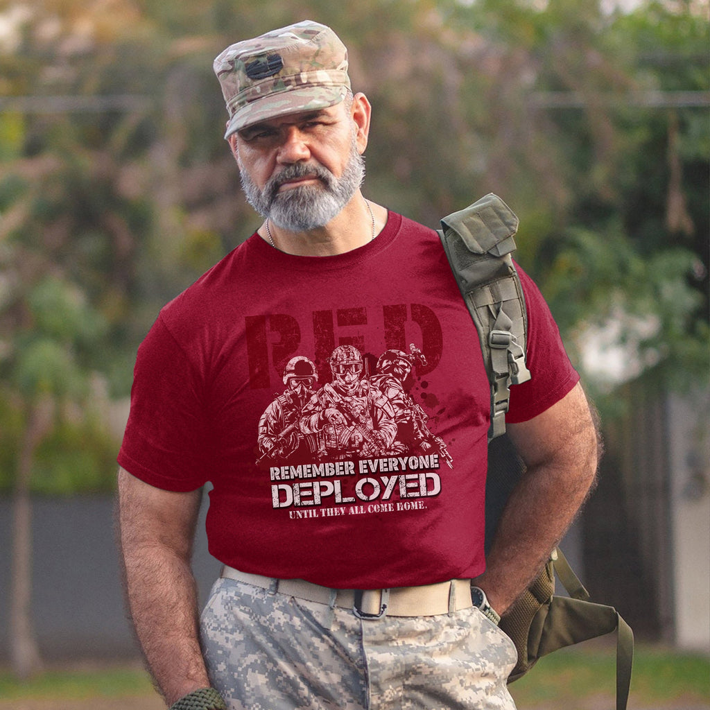 Red Friday Support Everyone Deployed T-Shirt product image 9