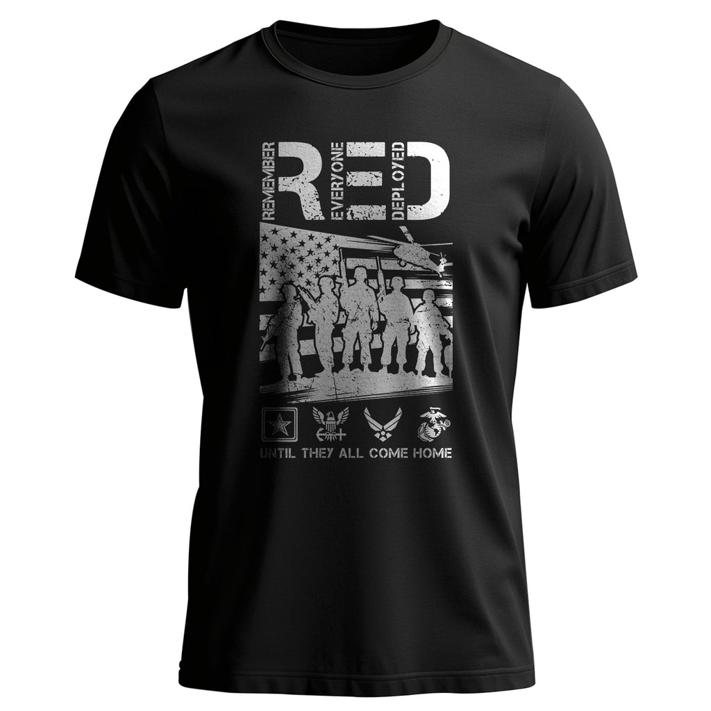 Red Friday Support Our Deployed T-Shirt product image 1