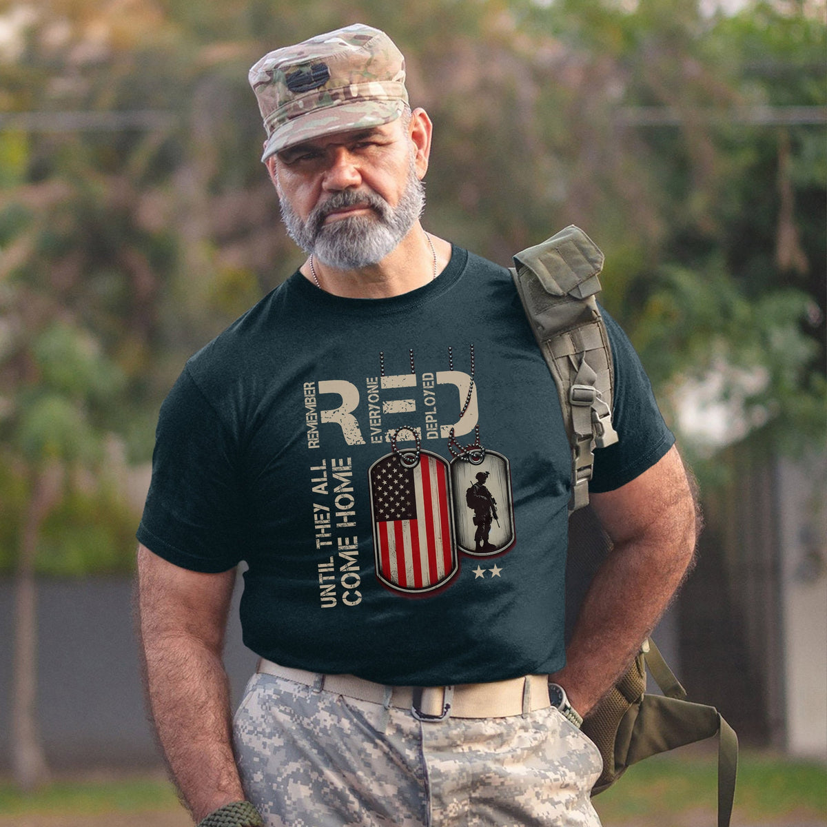 Red Friday Remember Everyone Deployed Tee product image 8